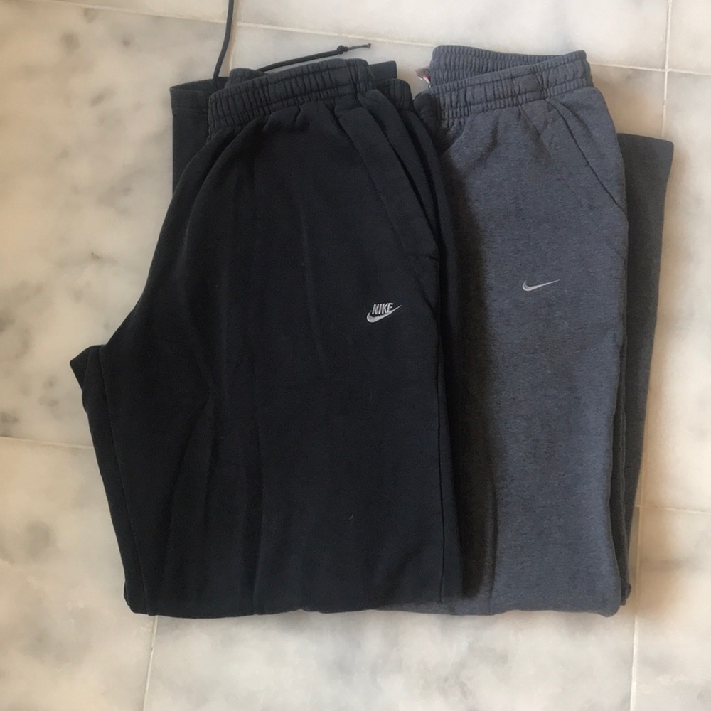 Nike sweatpants. Two pair